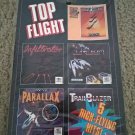 Top Flight: Top Gun, Infiltrator, Uridium, Parallax, +, Commodore 64, NEW SEALED