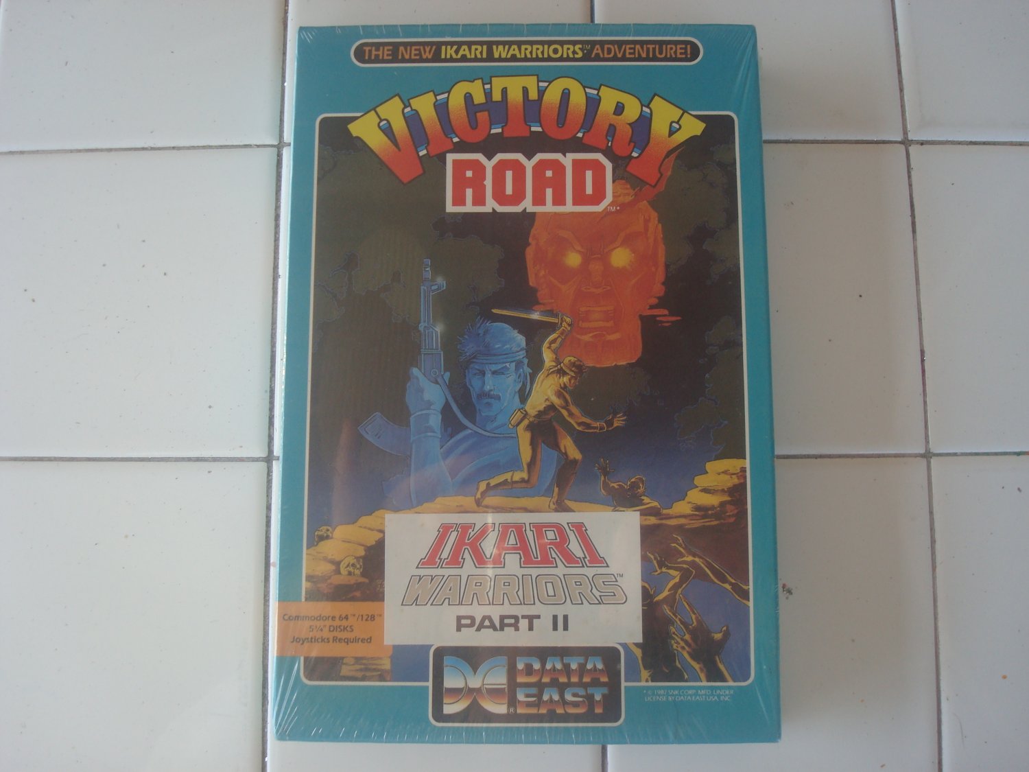 Ikari Warriors II: Victory Road For Commodore 64/128, NEW FACTORY SEALED, DataEast