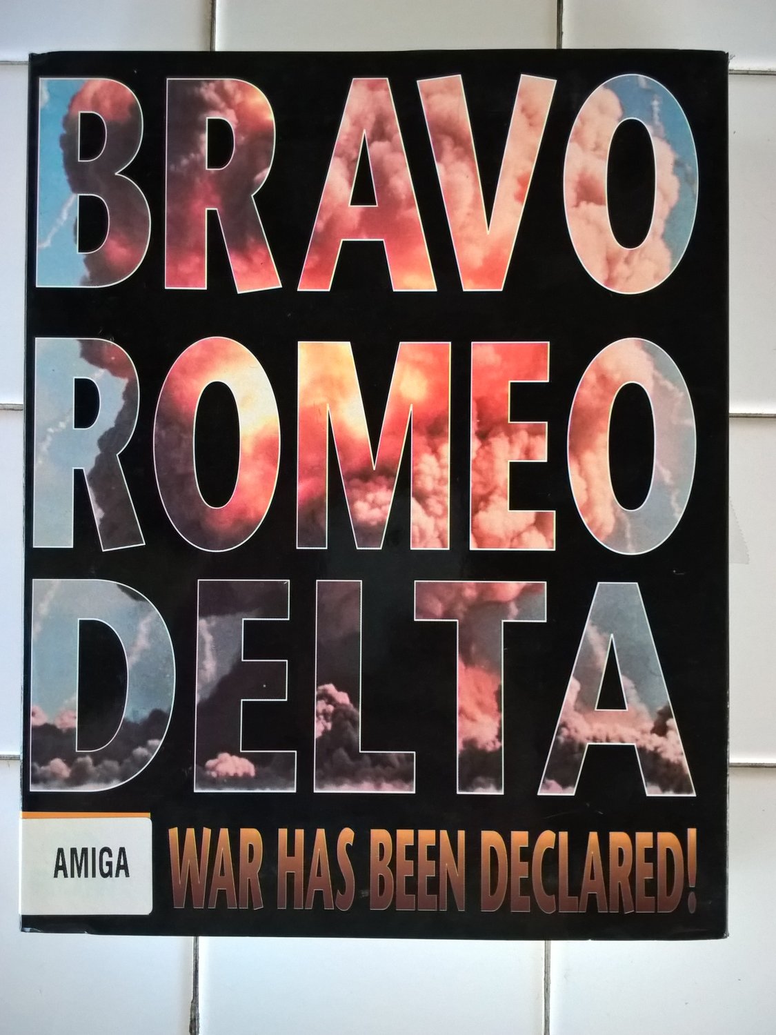 Bravo Romeo Delta (Big Box) For Commodore Amiga, NEW OPEN BOX, CDS
