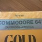 Gold Record Race (Cartridge) For Commodore 64 128, NEW FACTORY SEALED, Maxion