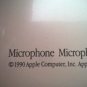 Apple Mac Microphone 1990, NEW FACTORY SEALED, 942-1767-A Macintosh 68k 68000