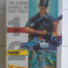 LA Swat + Panther For Commodore 64/128 & Atari 800XL, NEW SEALED, MasterTronic