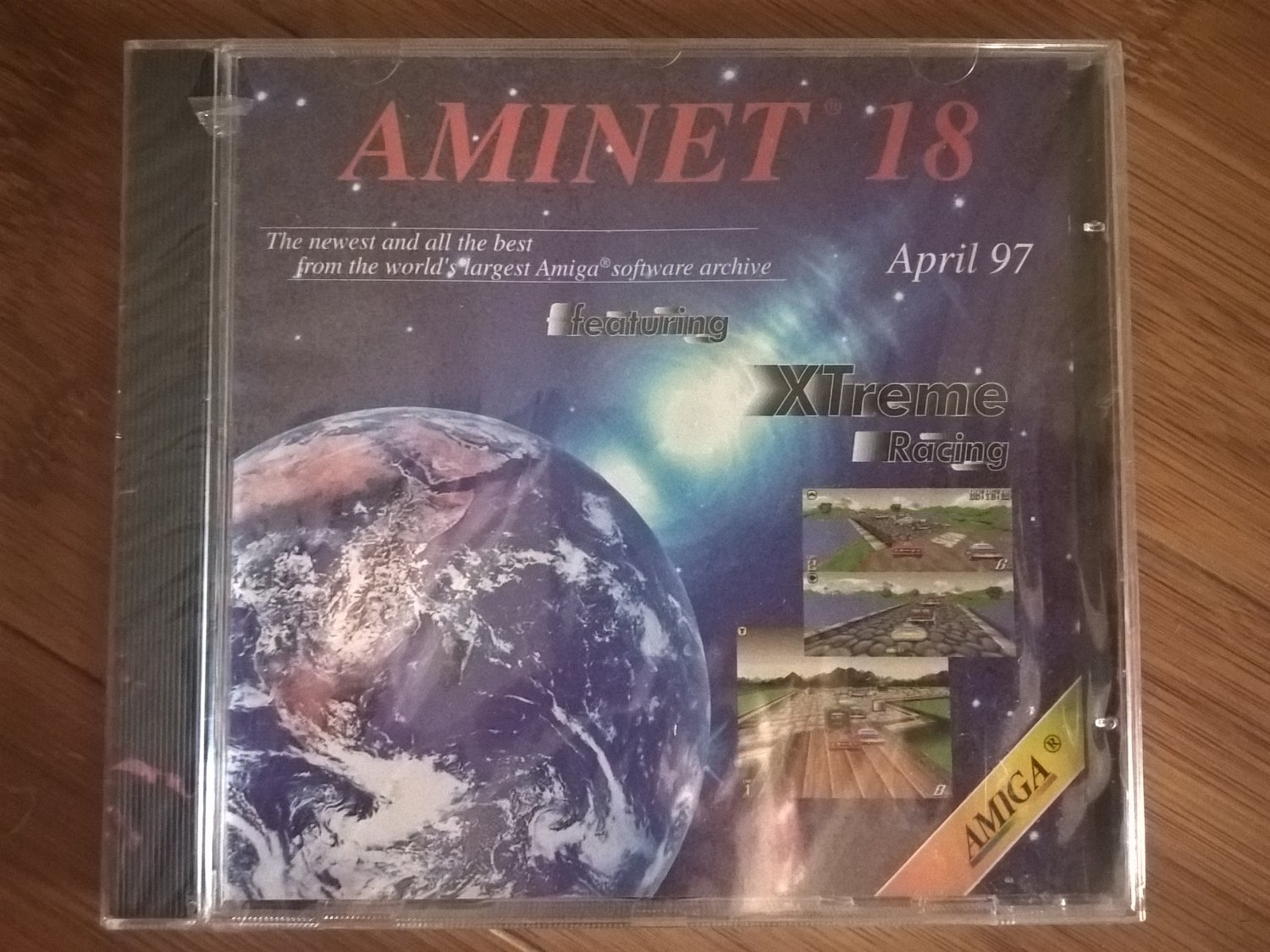 AmiNet 18 April 1997, NEW FACTORY SEALED, Commodore Amiga CD-ROM