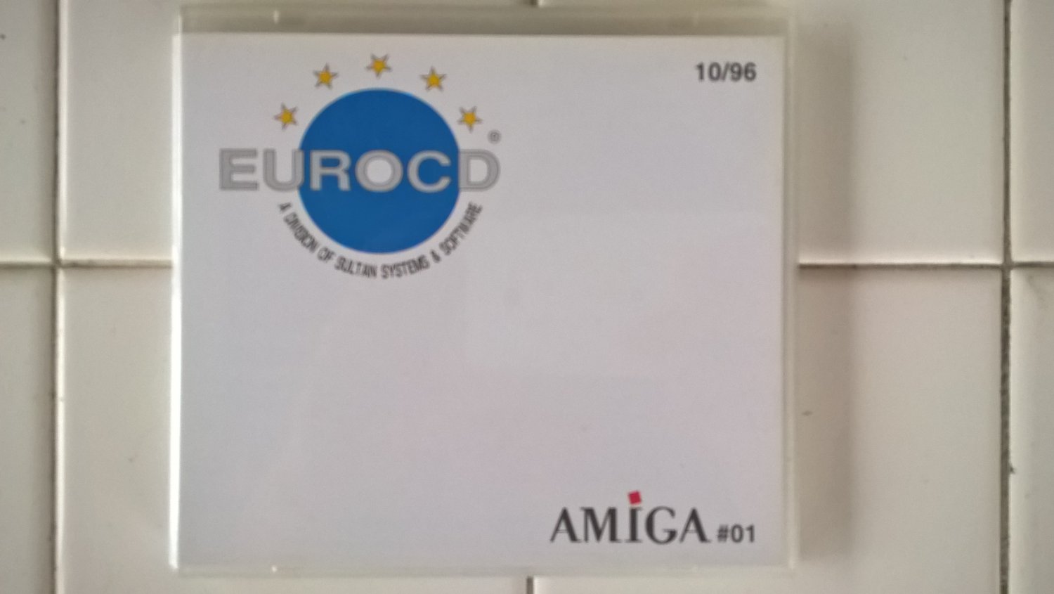 EuroCD #01 10/96, BRAND NEW, CD-ROM Commodore Amiga