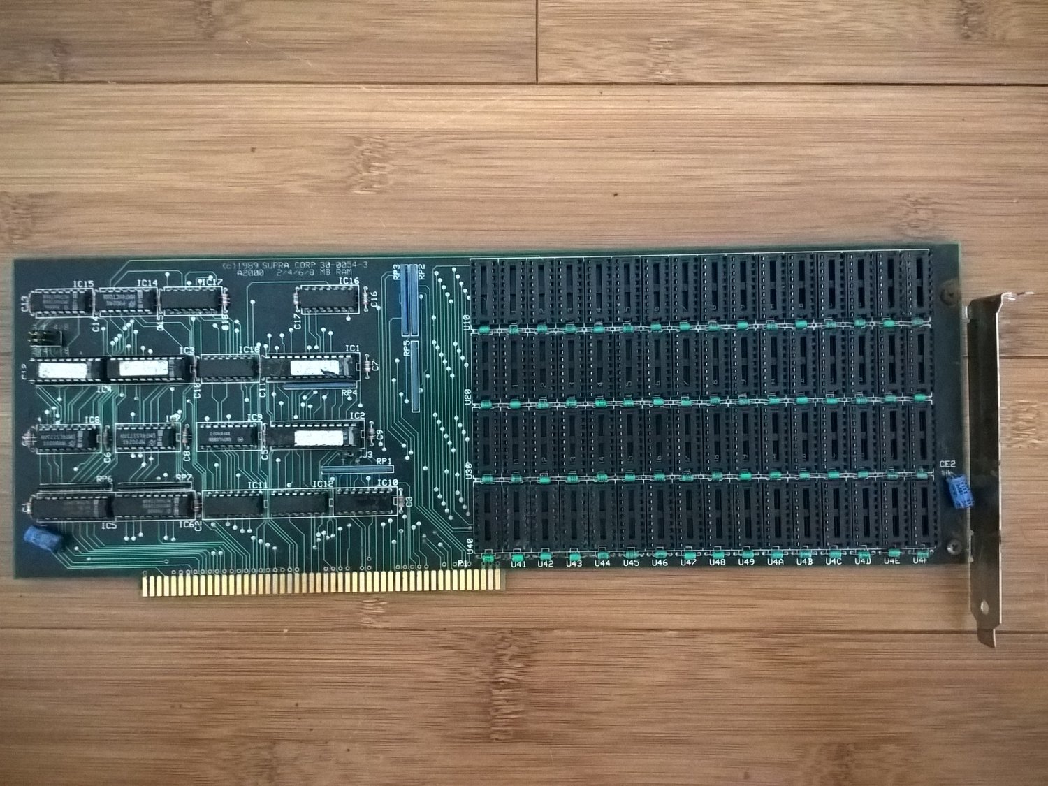SupraRam Memory Board, Commodore Amiga 2000 / Zorro-II, Supra RAM (As-Is)