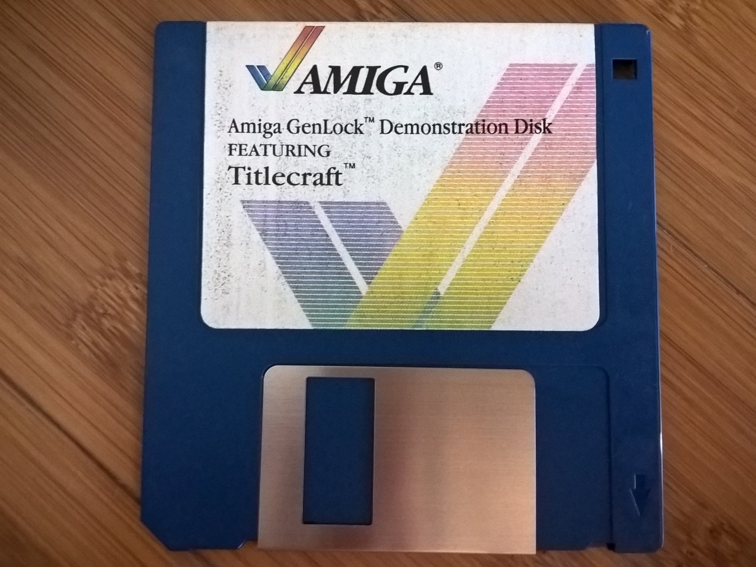Amiga Genlock Demonstration Disk Featuring Titlecraft, BRAND NEW, Commodore 1300
