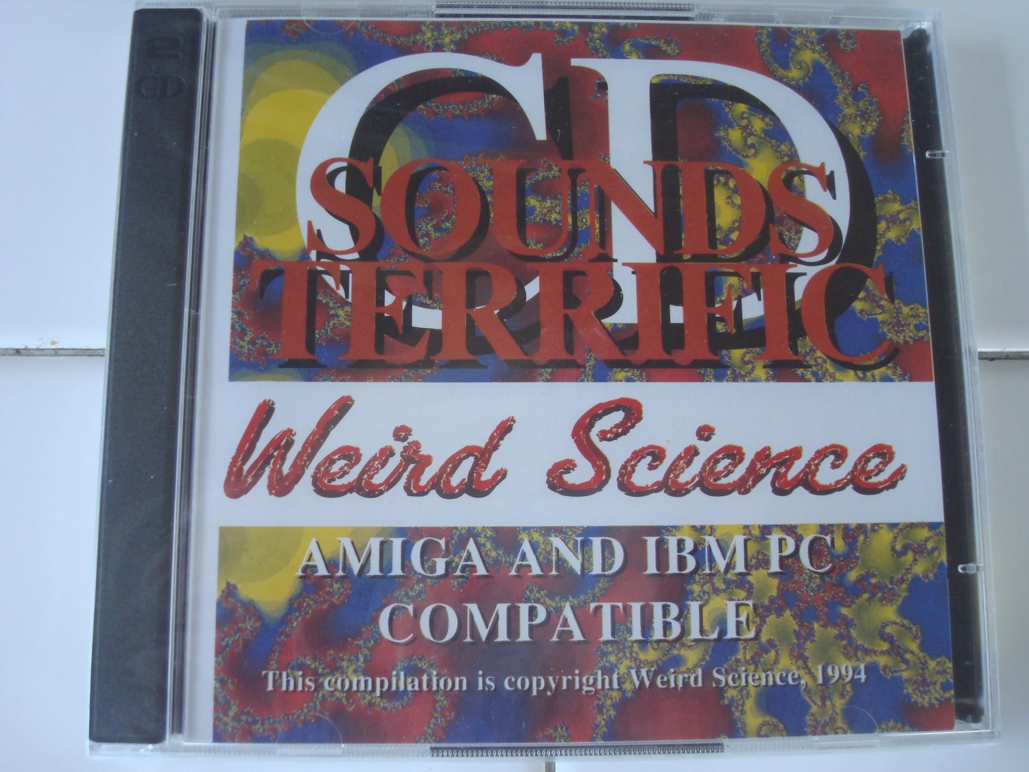 Sounds Terrific By Weird Science 2-CD Set, FACTORY SEALED, Amiga & PC MODs