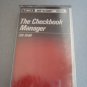 The Checkbook Manager, NEW FACTORY SEALED, Timex Sinclair 1000 / ZX81 Software