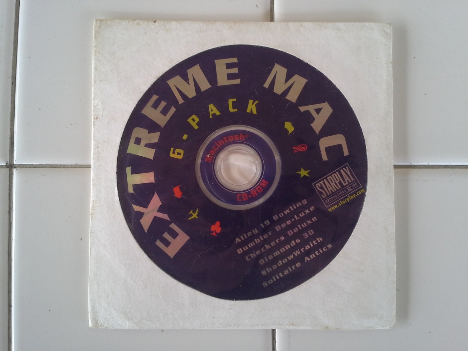 Extreme Mac 6-Pack, IN ORIGINAL SLEEVE, CD-ROM Apple Macintosh