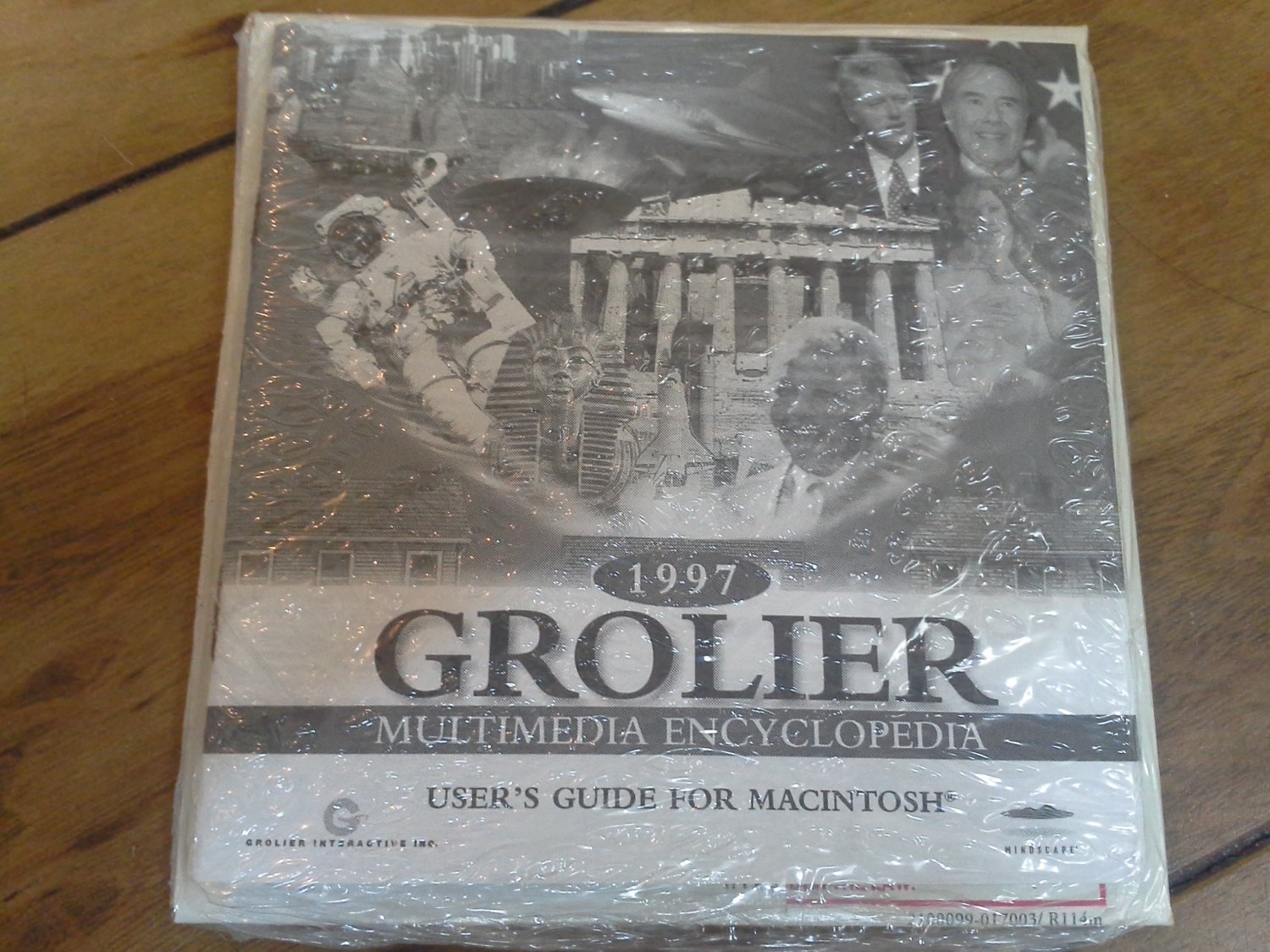 1997 Grolier Multimedia Encyclopedia For Mac, NEW FACTORY SEALED, CD-ROM