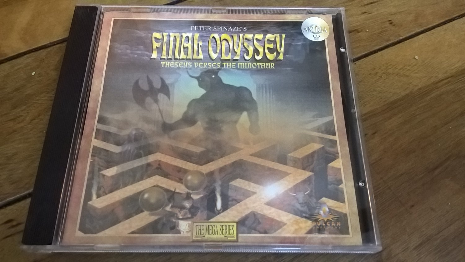 Final Odyssey For Commodore Amiga, BRAND NEW, Vulcan CD-ROM
