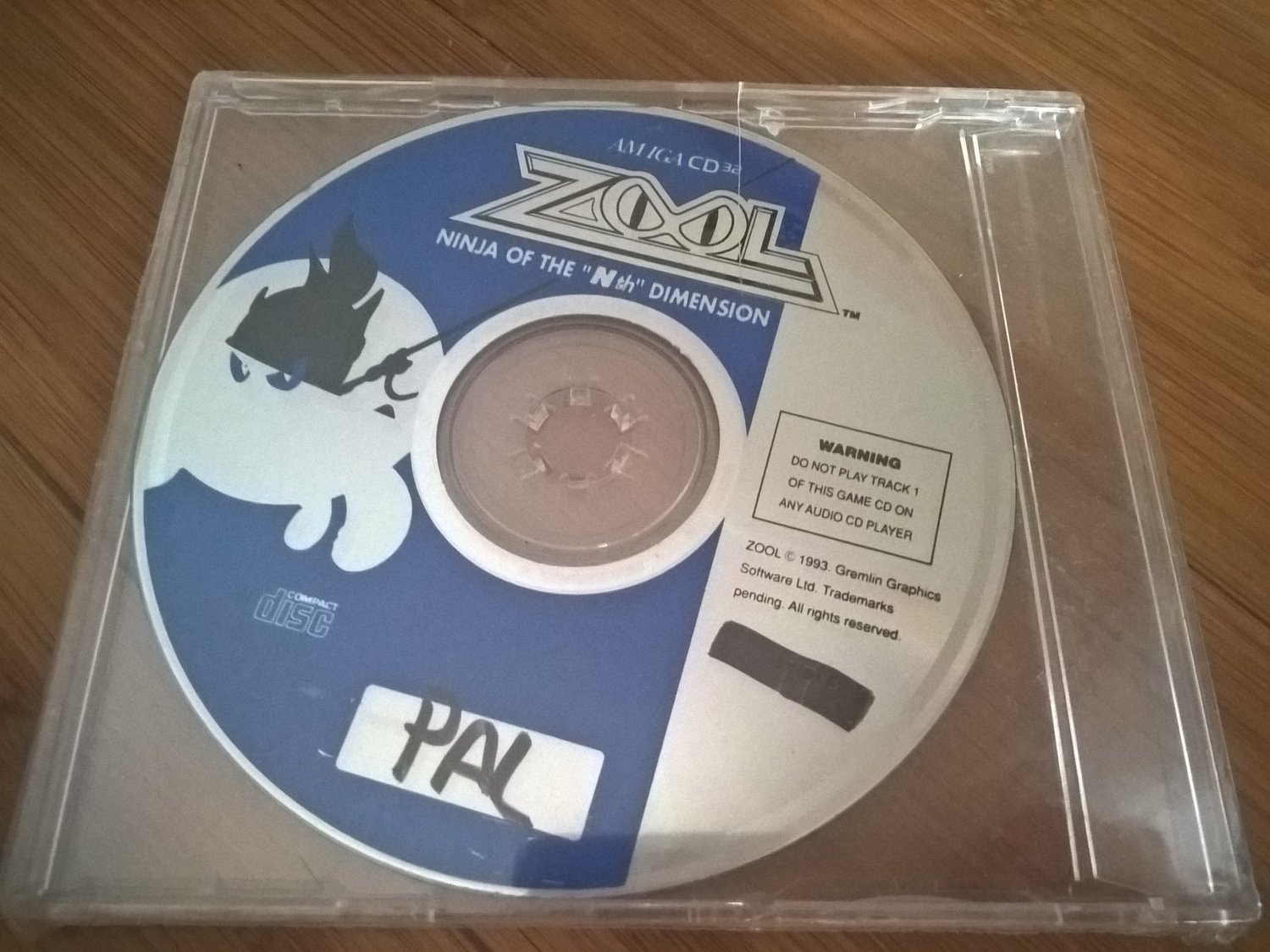 Zool For Commodore Amiga CD32, NEW FACTORY SEALED, Gremlin