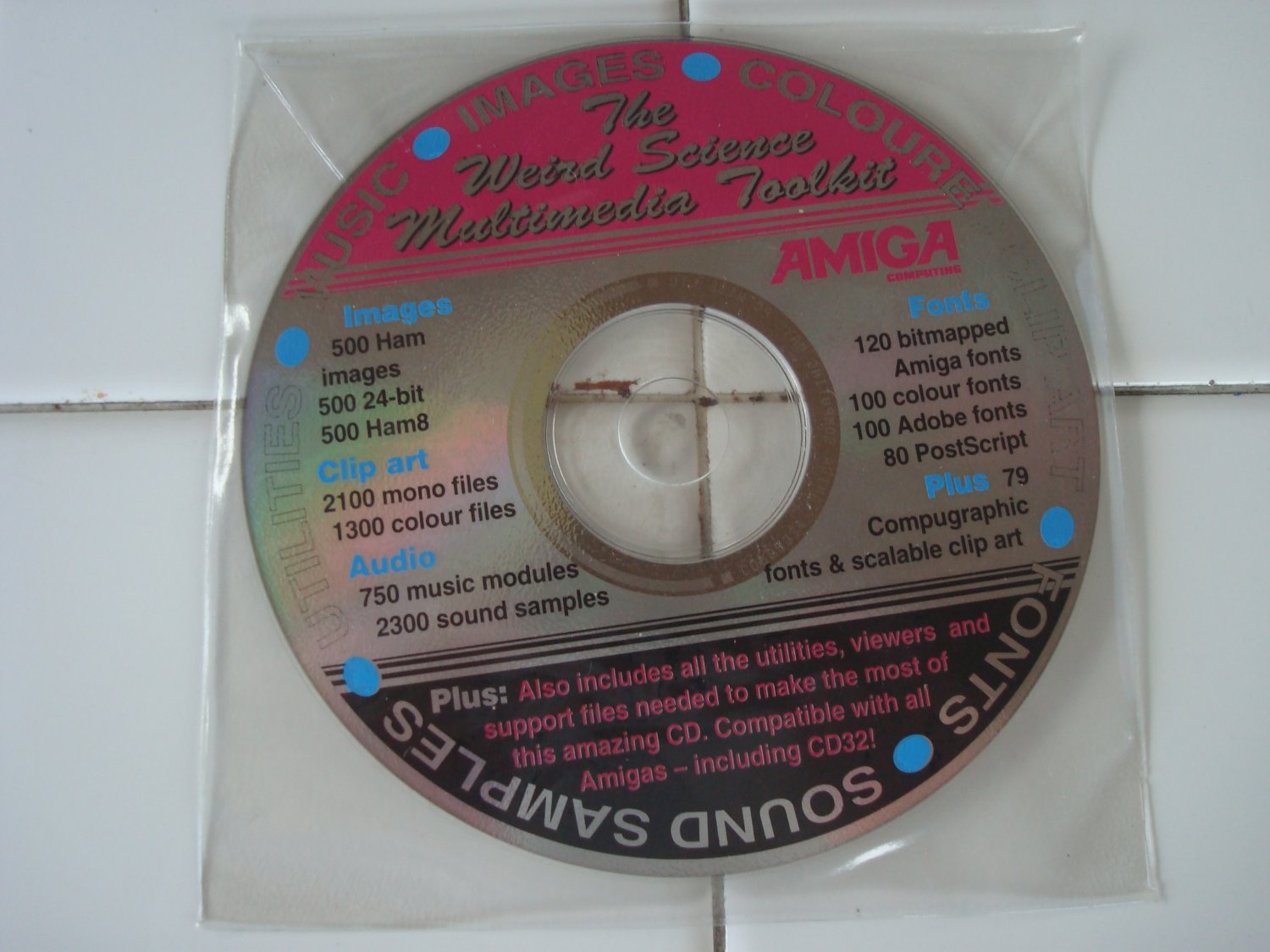 Weird Science Multimedia Toolkit, BRAND NEW, Commodore Amiga CD-ROM