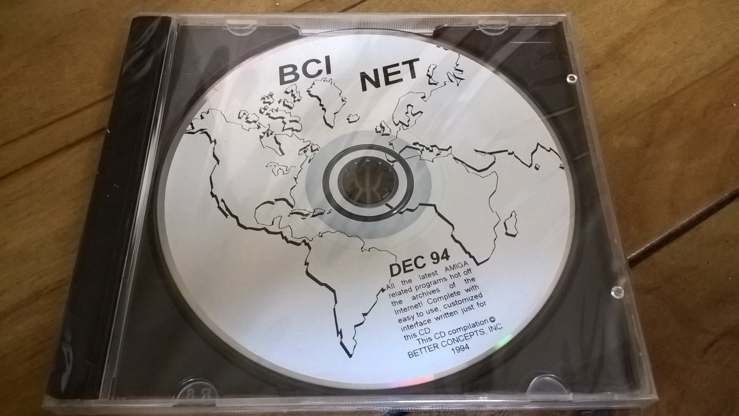 BCI Net December 1994 For Commodore Amiga, NEW FACTORY SEALED, CD-ROM