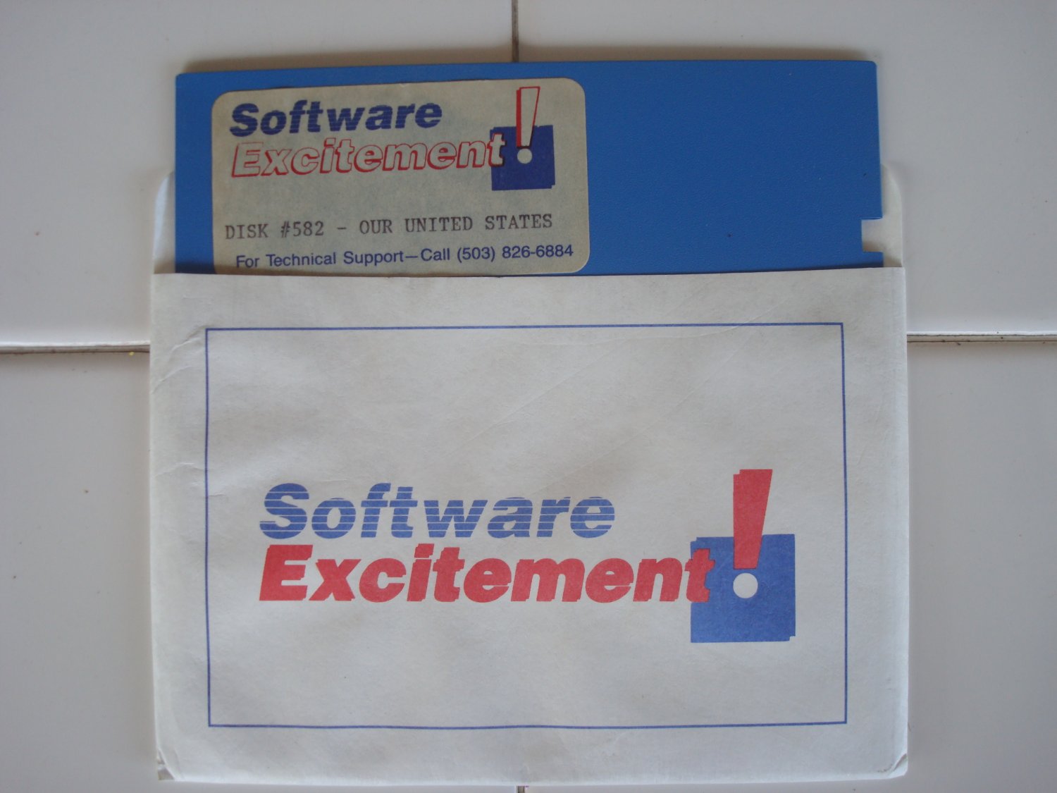 Our United States For IBM PC & Compatibles, DOS 5.25" Floppy