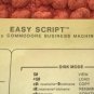 Easy Script Keyboard Overlay / Cheatsheet For Commodore 128, BRAND NEW, Leroy’s