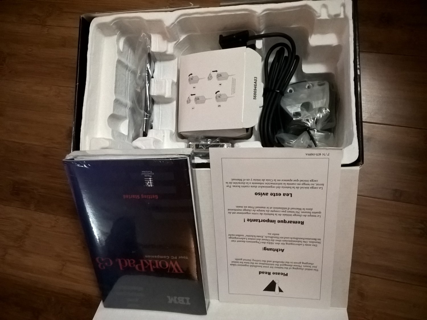IBM WorkPad C3 - Palm V/Vx, NEW OPEN BOX, Model 8602-40x (As-Is)