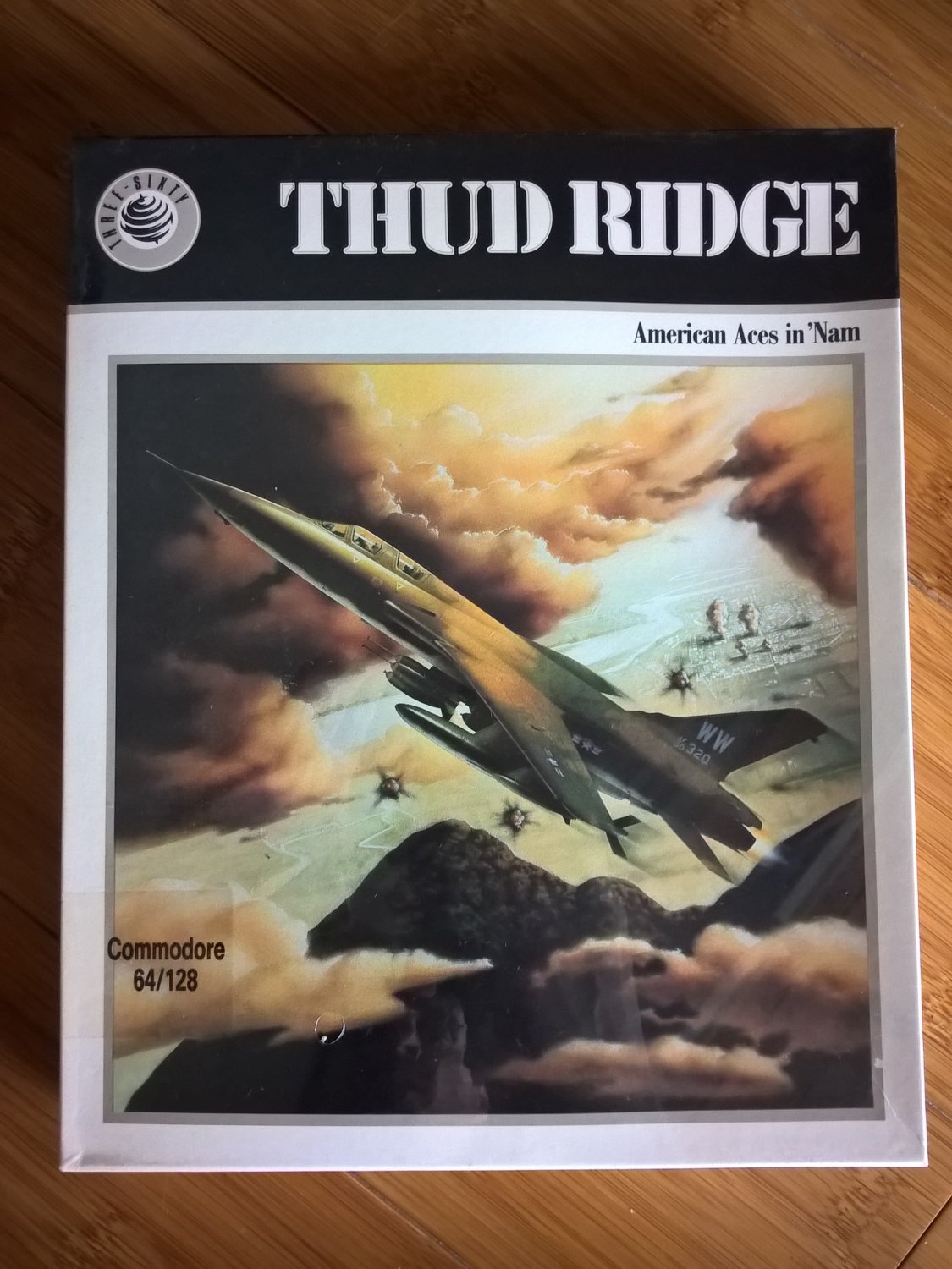 Thud Ridge For Commodore 64/128, NEW FACTORY SEALED, Three-Sixty