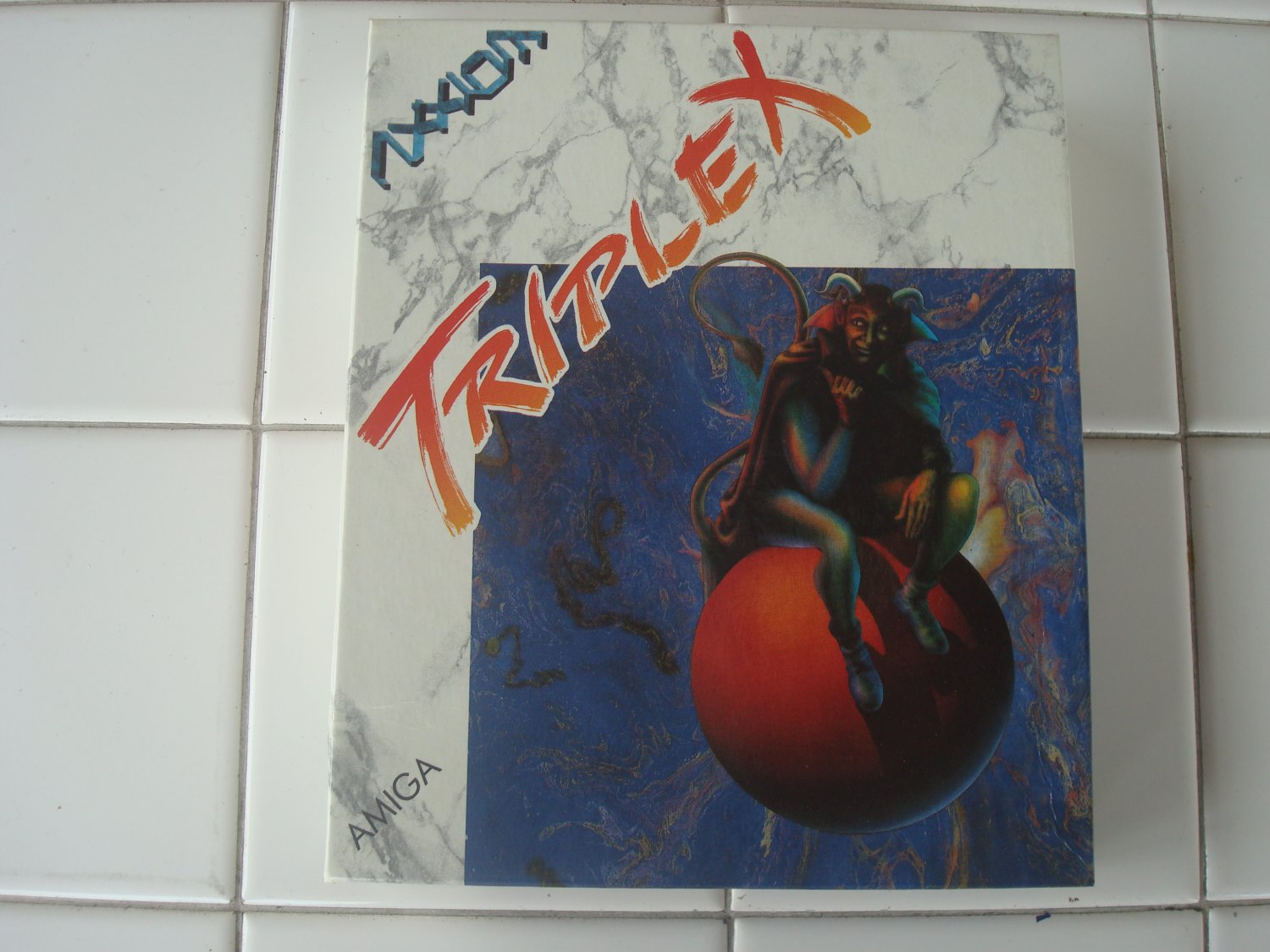 Triple X For Commodore Amiga, NEW OPEN BOX, Axiom