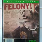 Felony! (Mystery Master) For Commodore 64/128, NEW FACTORY SEALED, CBS