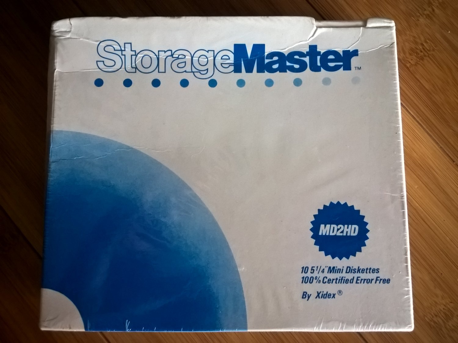10-Pack 5.25" DSHD Floppy Disks, NEW FACTORY SEALED, High Density 1.2M