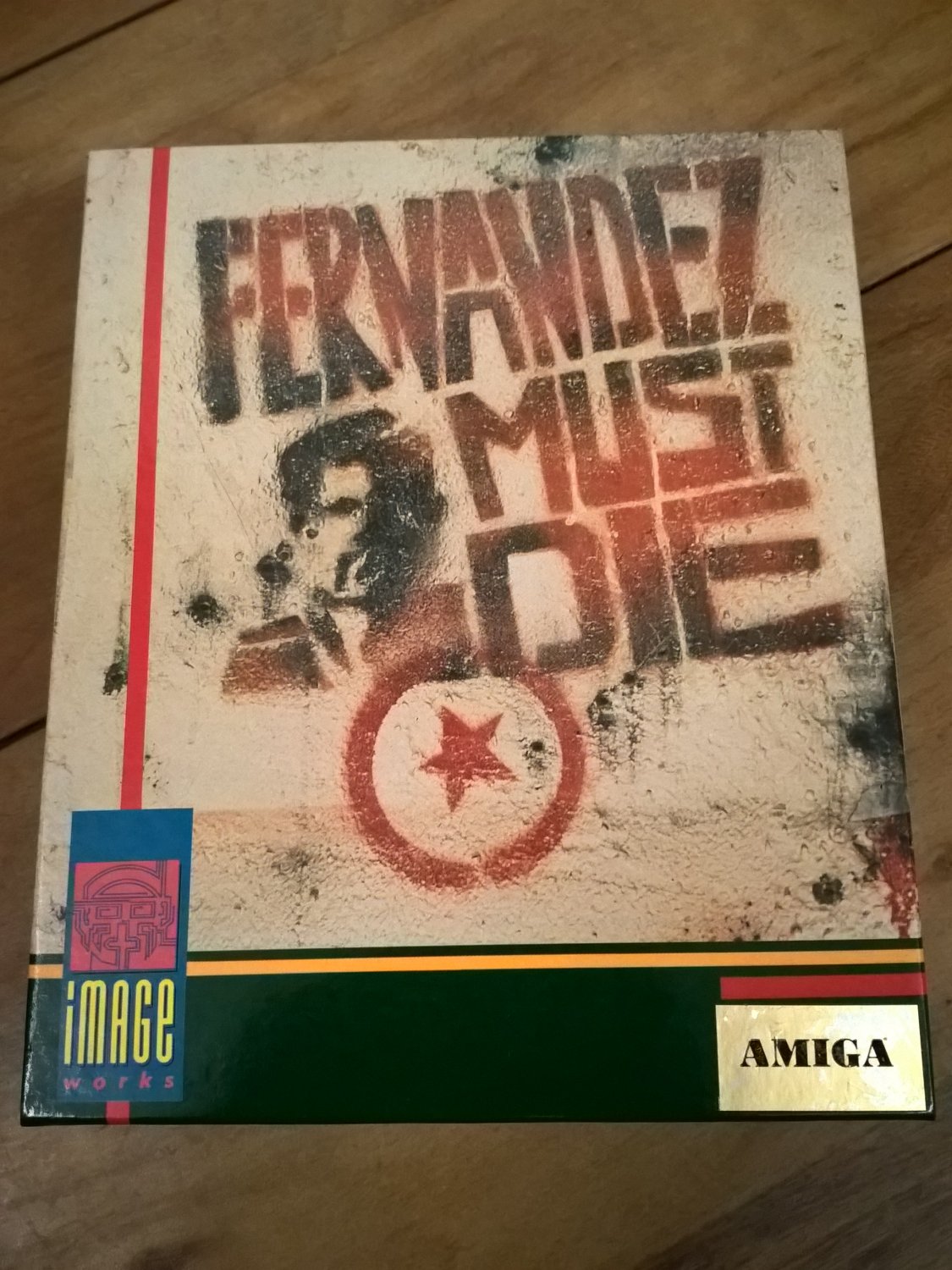 Fernandez Must Die For Commodore Amiga, NEW OPEN BOX, Image Works