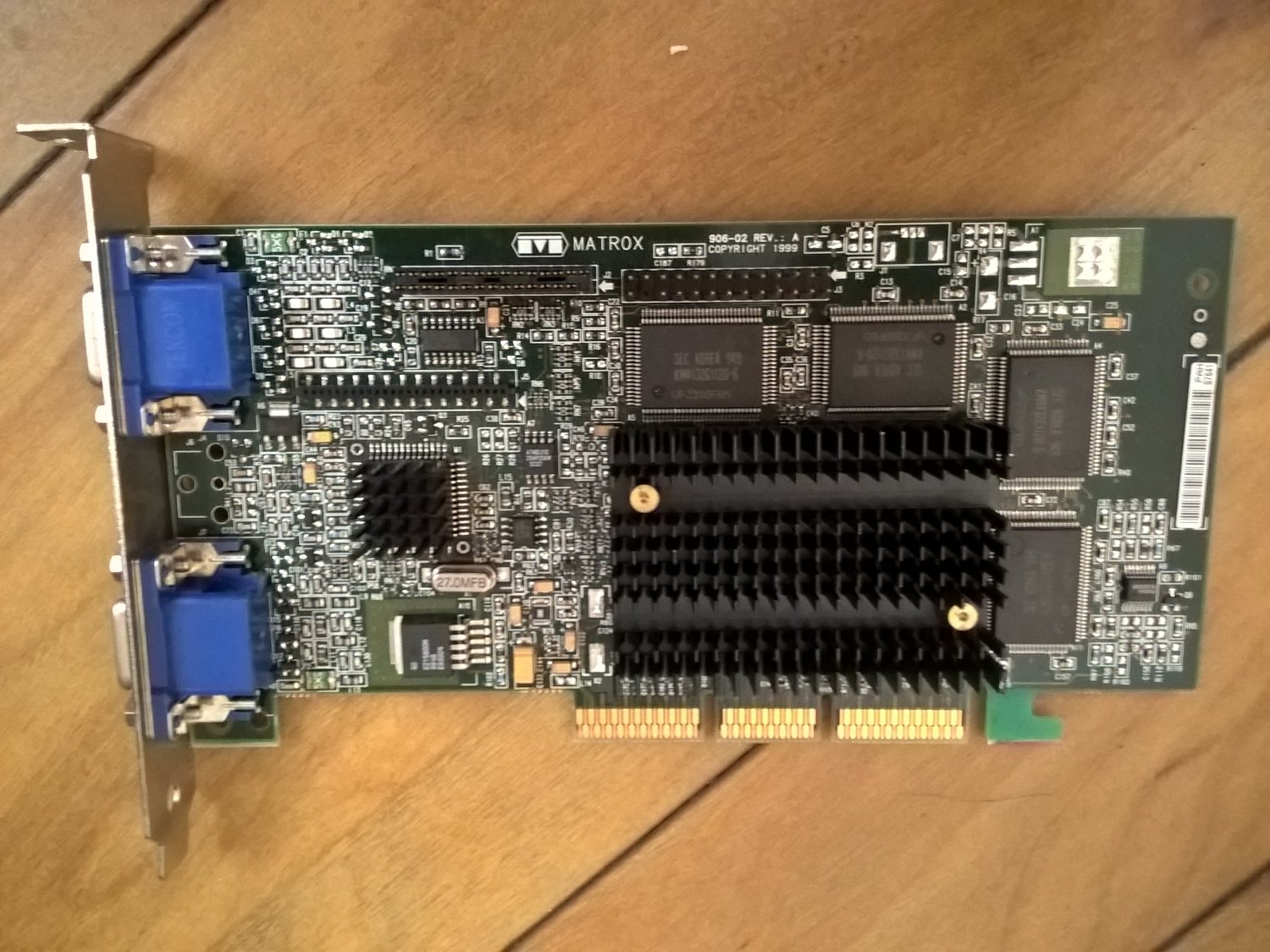 Matrox G400 16MB AGP Video Card, TESTED GOOD, g4+mdha/16/oe5