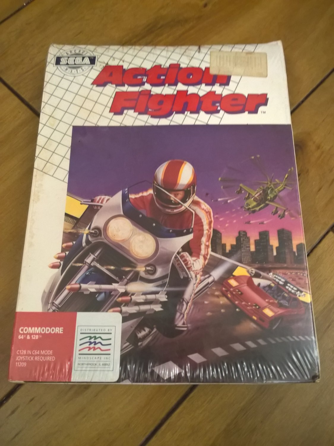 Action Fighter For Commodore 64 128, NEW FACTORY SEALED, SEGA