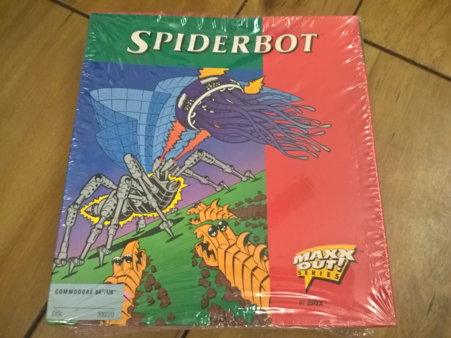 SpiderBot For Commodore 64 128, NEW FACTORY SEALED, Epyx
