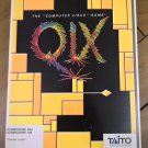 QIX For Commodore 64/128, NEW OPEN BOX, Tatio