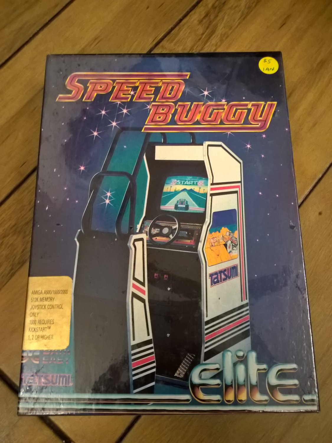 Speed Buggy (Buggy Boy) For Commodore Amiga, NEW FACTORY SEALED, Elite