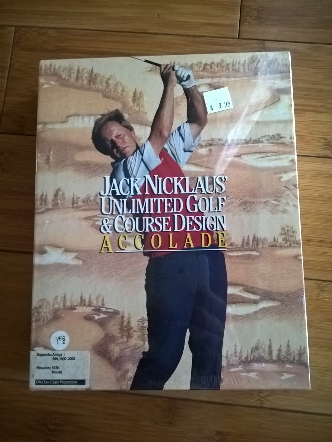 Jack Nicklaus Unlimited Golf & Course Design For Commodore Amiga, NEW FACTORY SEALED, Accolade
