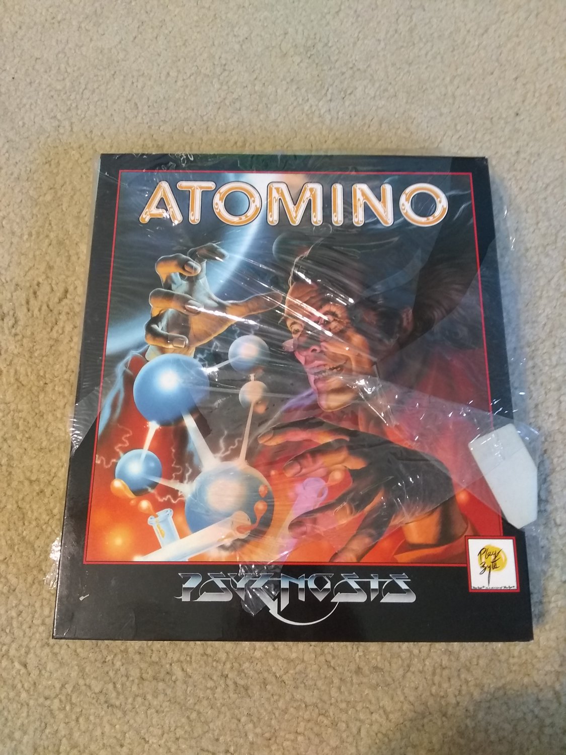 Atomino For Commodore Amiga, NEW FACTORY SEALED, Psygnosis B-Stock