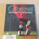 Greens (Golf) For Commodore Amiga, NEW OPEN BOX, MicroProse