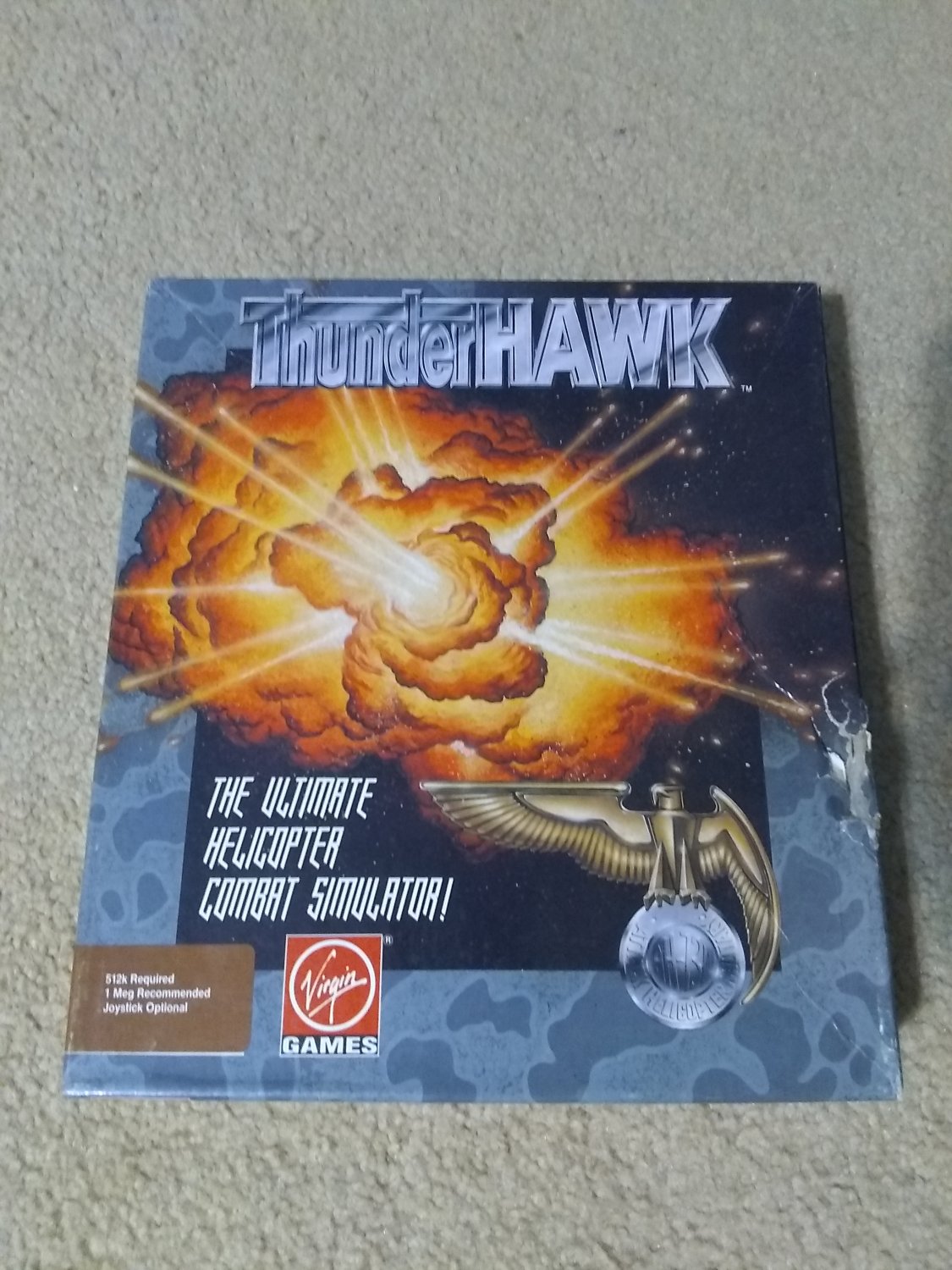 Thunderhawk for Commodore Amiga, Virgin Games B-Stock