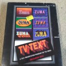 TV*Text For Commodore Amiga, NEW OPEN BOX, Zuma Group