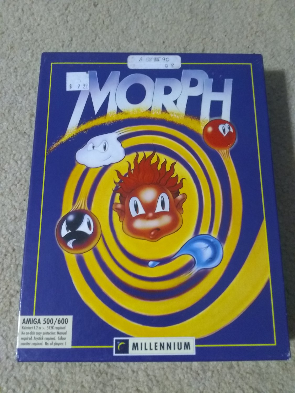 Morph For Commodore Amiga, NEW OPEN BOX, Millennium
