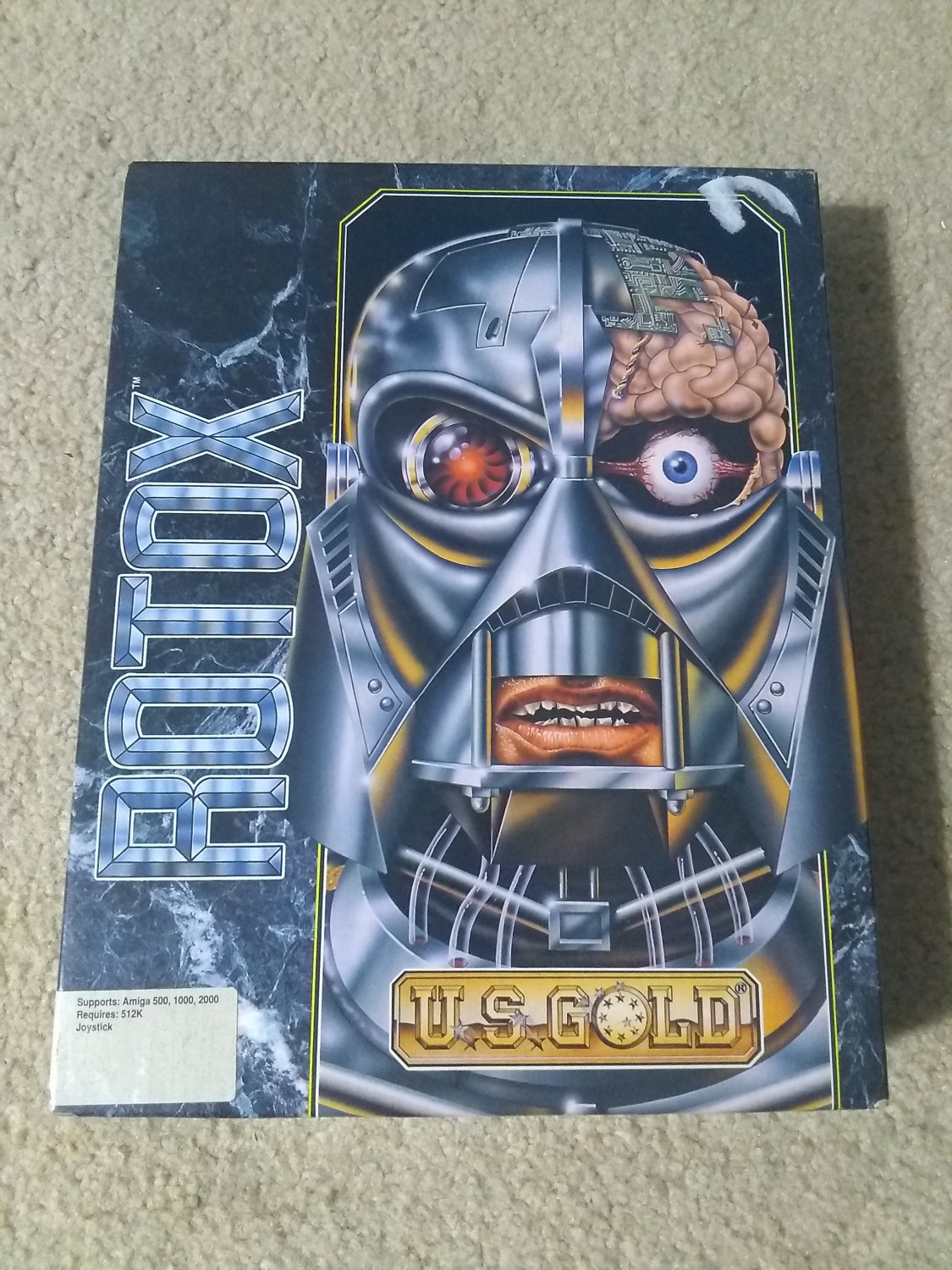 Rotox For Commodore Amiga, NEW OPEN BOX, US Gold