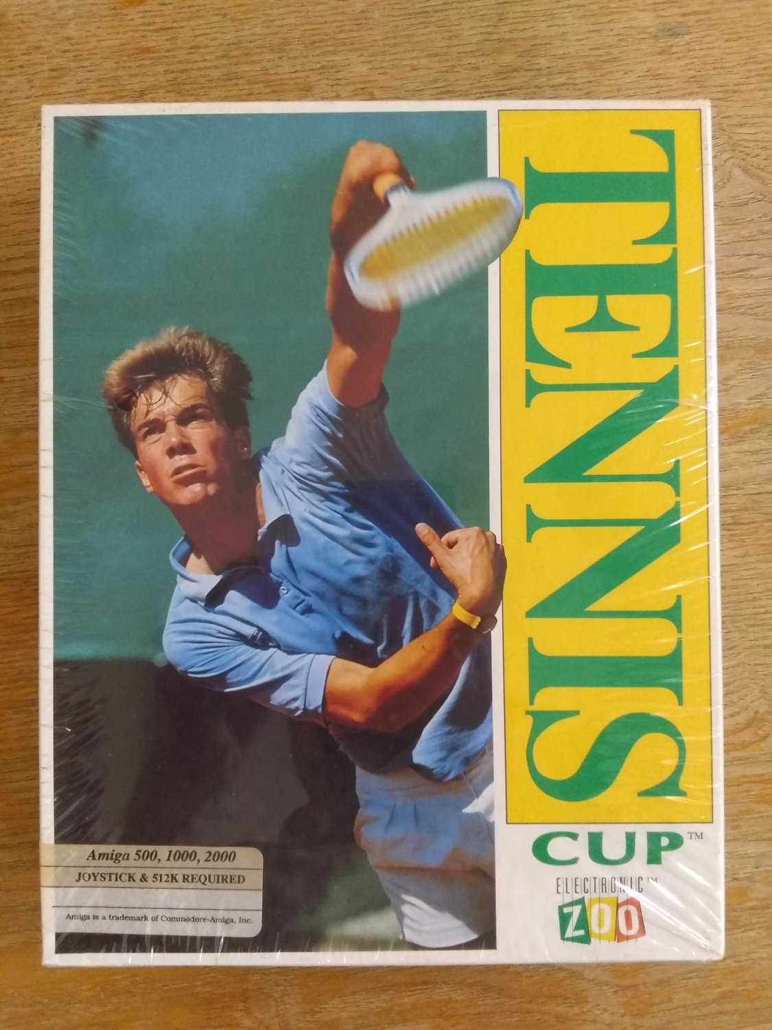 Tennis Cup For Commodore Amiga, NEW FACTORY SEALED, Loriciel Electronic Zoo