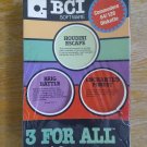 For All For Commodore 64/128, NEW FACTORY SEALED, BCI