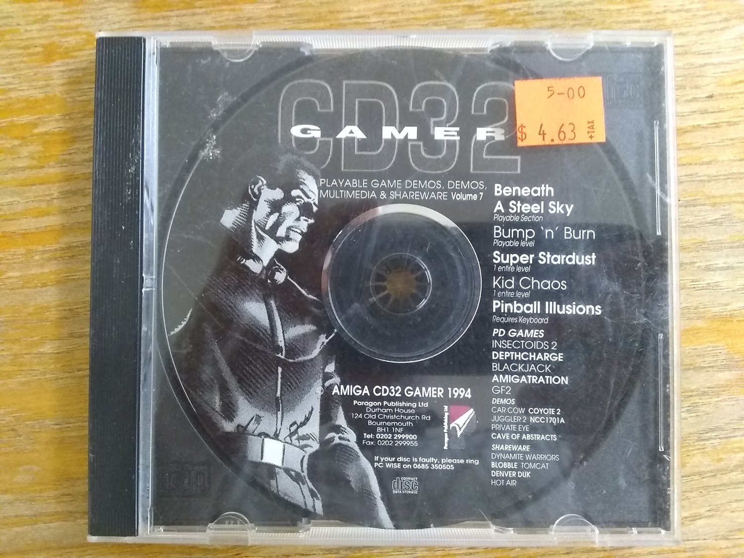 CD32 Gamer Volume 7 For Commodore Amiga/CD32