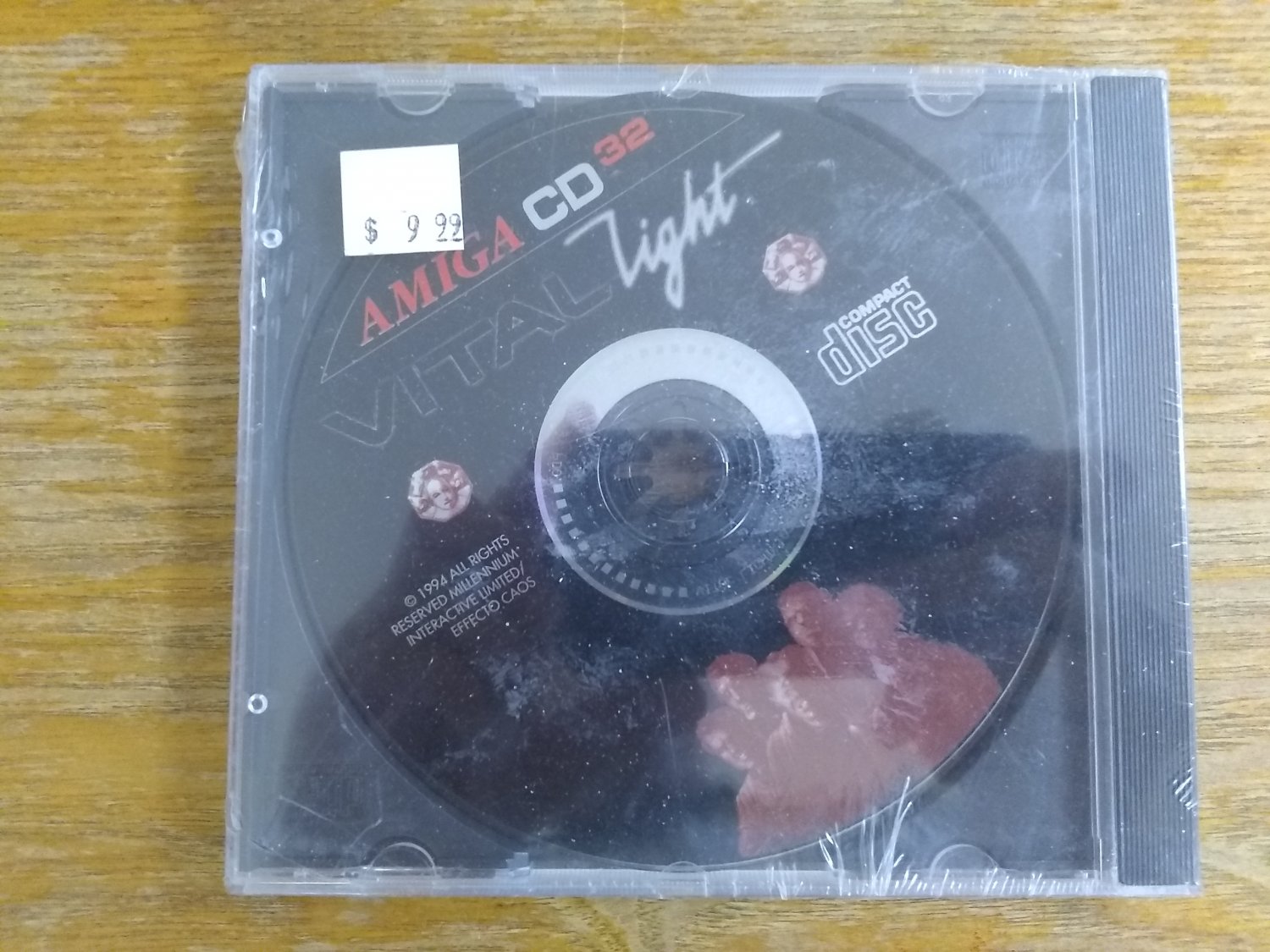 Vital Light For Commodore Amiga/CD32, NEW FACTORY SEALED