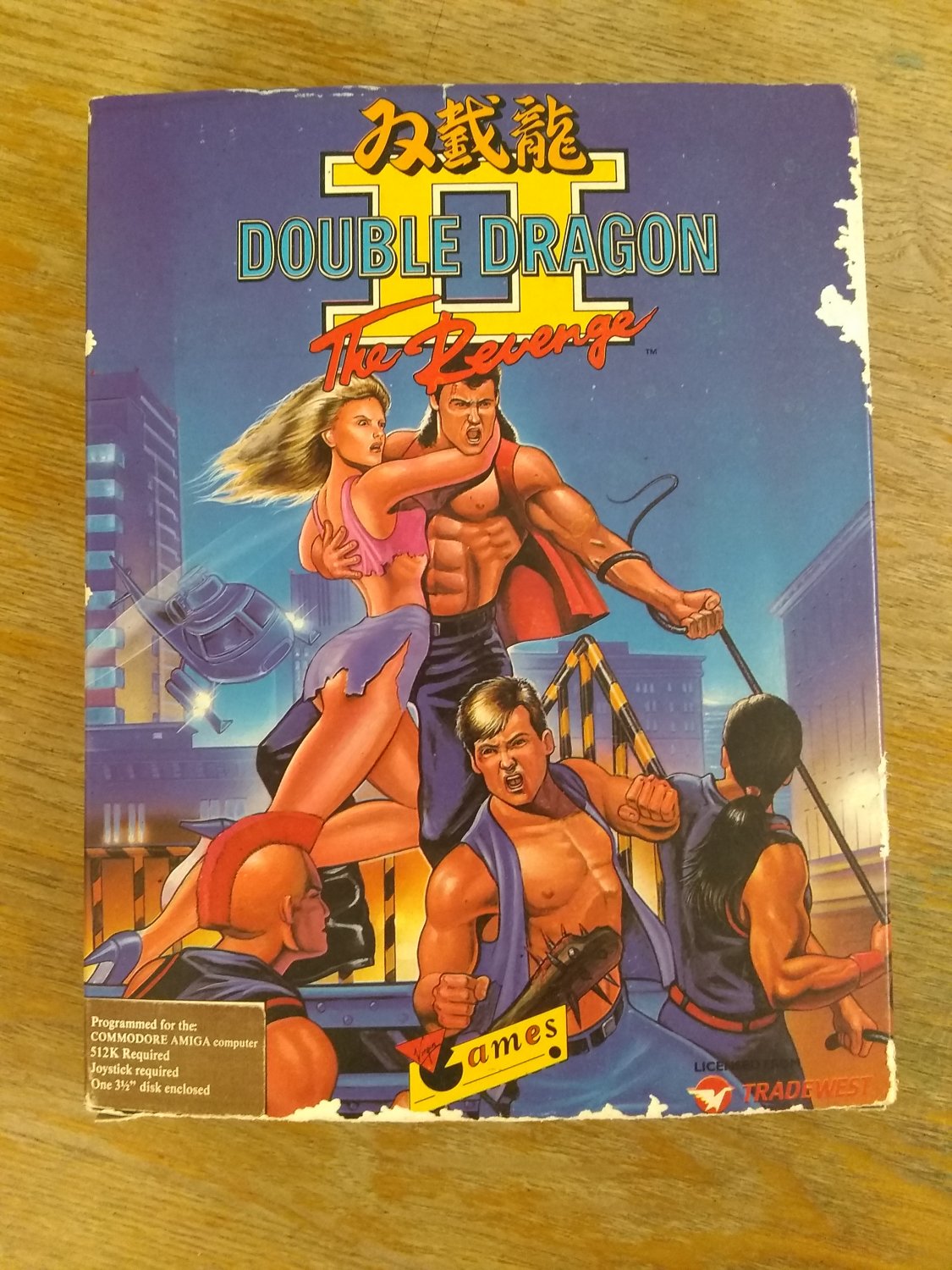 Double Dragon II The Revenge For Commodore Amiga, NEW OPEN BOX B-Stock, Virgin