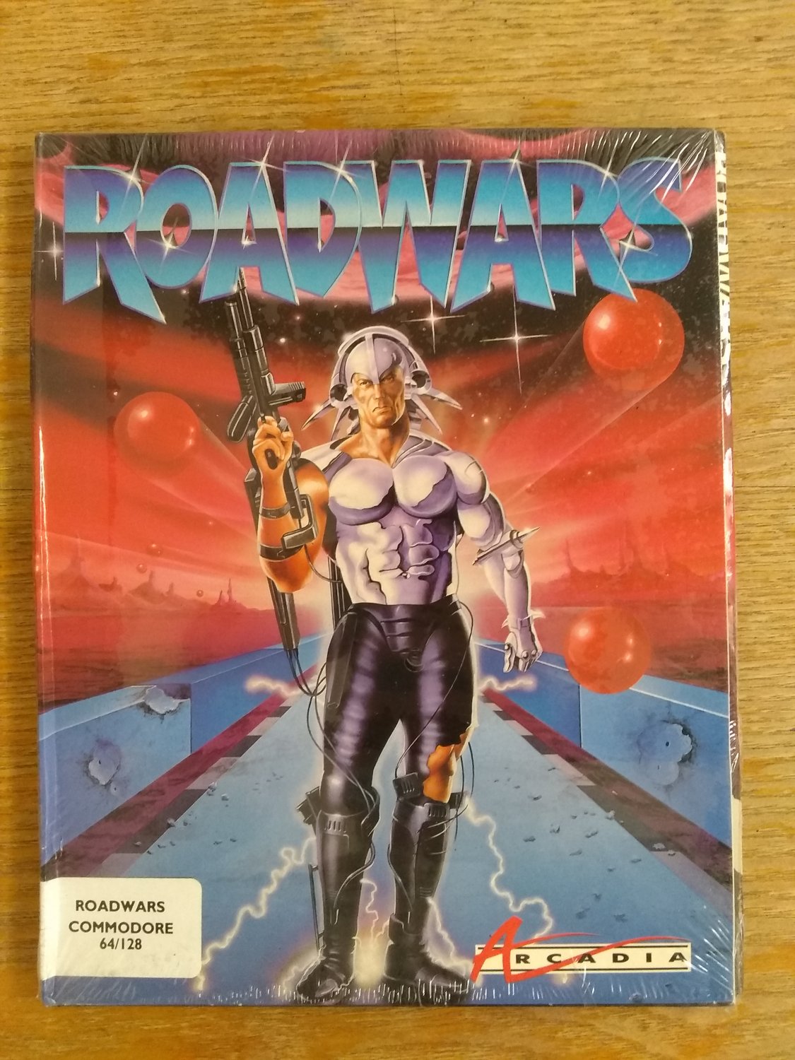 RoadWars For Commodore 64 128, NEW FACTORY SEALED, Arcadia