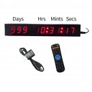 Days Countdown Timer Clock with Time Clock Max 1000 Days Countdown for Retirement and Events