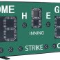 Baseball Scoreboard, Digital Baseball Scoreboard with Remote, w/ Innings Balls Strikes Outs