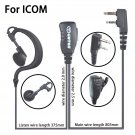 Earhook Earloop Earpiece For ICOM IC-F3001 IC-F4001 IC-F4011 Portable Radio Earhook Earloop Earpiece For ICOM IC-F3001 IC-F4001 IC-F4011 Portable Radio