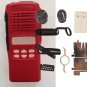 Red Replacement Housing case For Motorola HT1250 limited-keypad Portable Radios