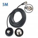 SO239 Mount Magnetic base with PL259 Plug Car Mobile Radio Antenna 5M Cable SO239 Mount Magnetic base with PL259 Plug Car Mobile Radio Antenna 5M Cable