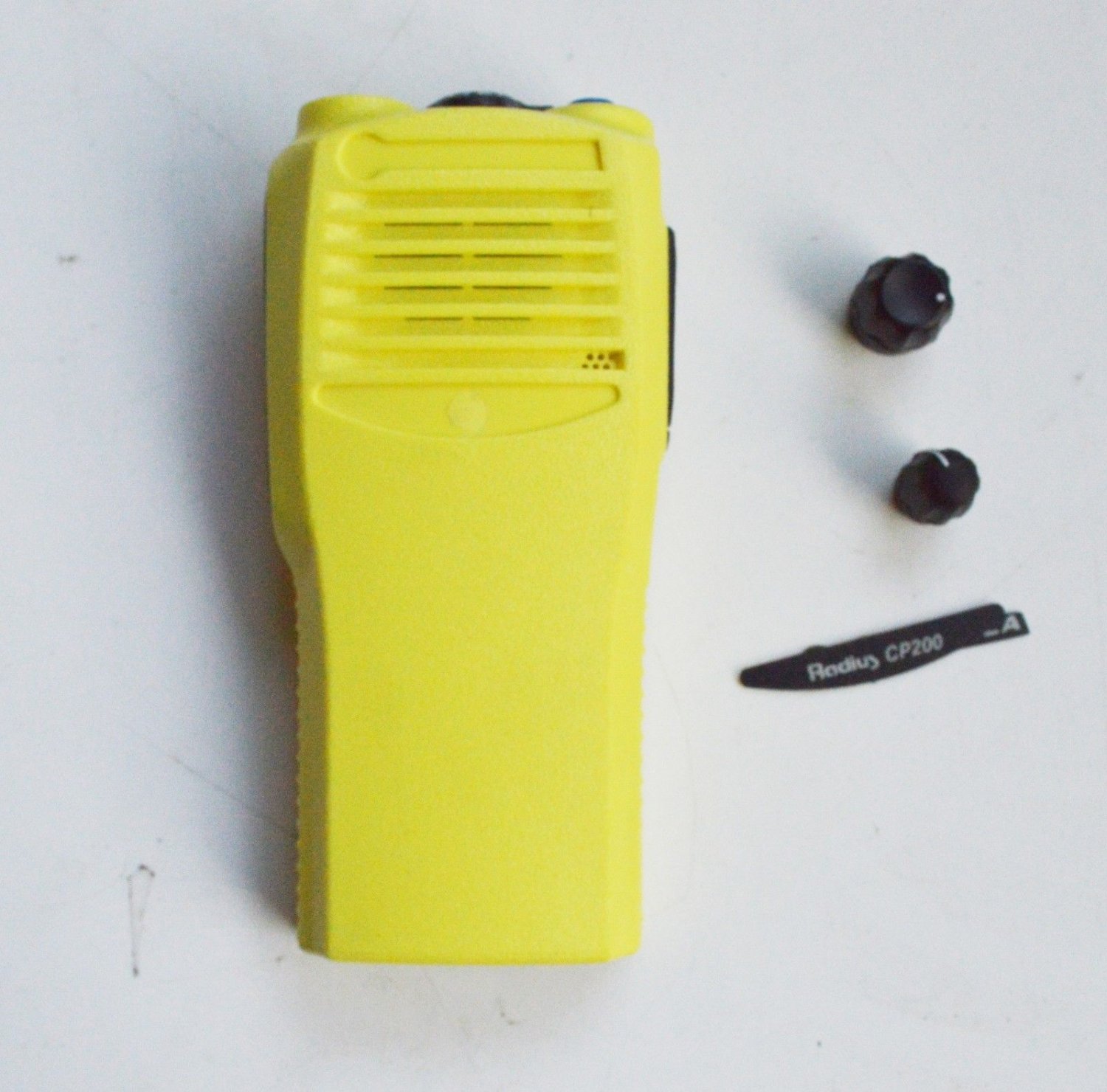 Yellow Front Housing Cover Case For Motorola CP200D Portable Radio 